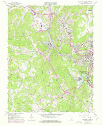 Martinsville West 1965 topographic map thumbnail