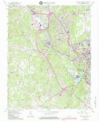 Martinsville West 1965 topographic map thumbnail