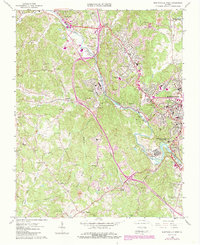 Martinsville West 1965 topographic map thumbnail