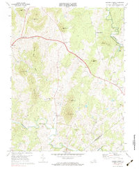Massies Corner 1971 topographic map thumbnail