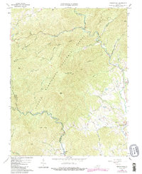 Massies Mill 1965 topographic map thumbnail