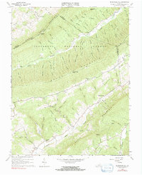 Mc Donalds Mill 1965 topographic map thumbnail