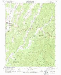 Mc Dowell 1969 topographic map thumbnail