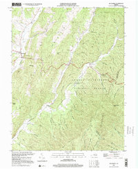 Mc Dowell topographic map thumbnail