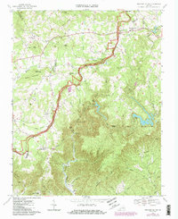 Meadows of Dan 1968 topographic map preview