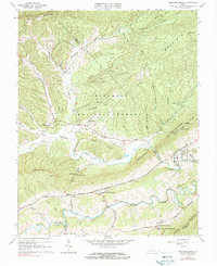 Mechanicsburg 1965 topographic map thumbnail