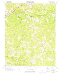 Meherrin 1968 topographic map thumbnail