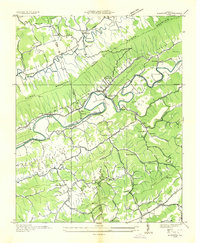 Mendota 1935 topographic map thumbnail