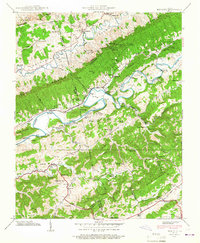 Mendota 1938 topographic map thumbnail