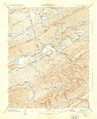 Mendota 1939 topographic map thumbnail