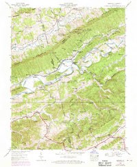 Mendota 1938 topographic map thumbnail