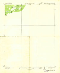 Middle Fox Creek 1935 topographic map thumbnail