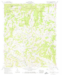 Middle Fox Creek 1959 topographic map thumbnail