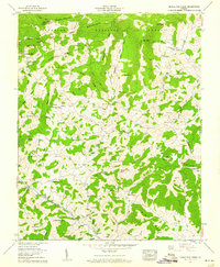 Middle Fox Creek 1959 topographic map thumbnail