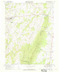 Middleburg 1968 topographic map thumbnail