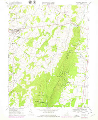 Middleburg 1968 topographic map thumbnail