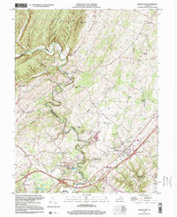 Middletown 1999 topographic map thumbnail