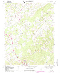 Midland 1967 topographic map thumbnail