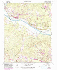 Midlothian 1964 topographic map thumbnail
