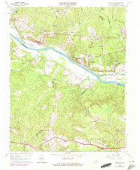 Midlothian 1964 topographic map thumbnail