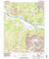 Midlothian 1994 topographic map thumbnail