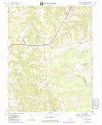 Millers Tavern 1968 topographic map thumbnail