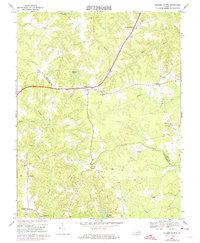 Millers Tavern 1968 topographic map thumbnail