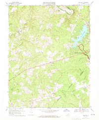Mine Run 1969 topographic map thumbnail