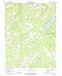 Mine Run 1969 topographic map thumbnail