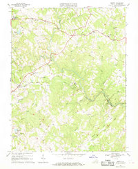 Moneta 1967 topographic map thumbnail