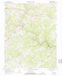 Moneta 1967 topographic map thumbnail