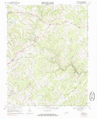 Moneta 1967 topographic map thumbnail