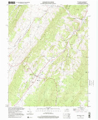 Monterey 1999 topographic map thumbnail