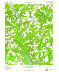 Montross 1943 topographic map thumbnail