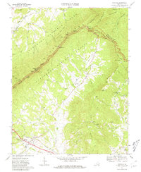Montvale 1967 topographic map thumbnail