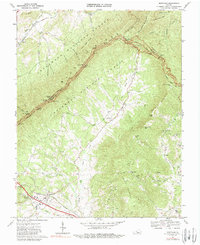 Montvale 1967 topographic map thumbnail