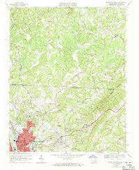 Mount Airy North topographic map thumbnail