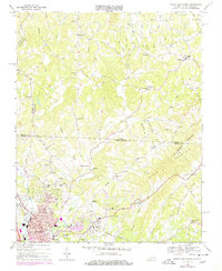 Mount Airy North 1968 topographic map thumbnail