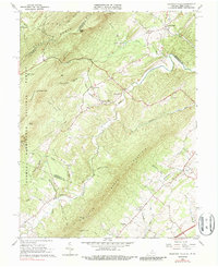 Mountain Falls 1965 topographic map thumbnail