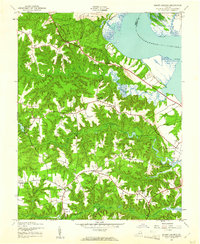Mount Landing 1944 topographic map thumbnail