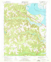 Mount Landing 1968 topographic map thumbnail