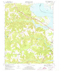 Mount Landing 1968 topographic map thumbnail
