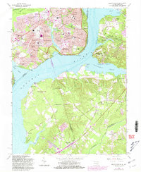 Mount Vernon 1966 topographic map thumbnail