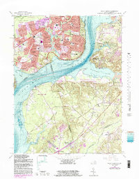 Mount Vernon 1966 topographic map thumbnail