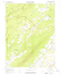 Mountain Falls 1965 topographic map thumbnail