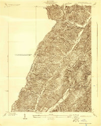Mountain Grove 1930 topographic map thumbnail