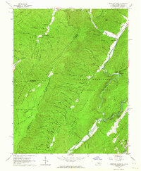 Mountain Grove 1961 topographic map thumbnail