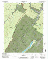 Mountain Grove 1995 topographic map thumbnail