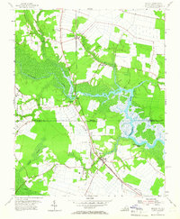 Moyock topographic map thumbnail