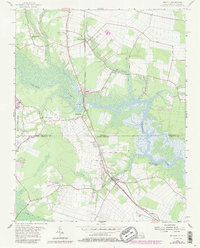 Moyock 1954 topographic map thumbnail